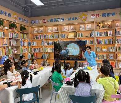 书果星球阅读馆“中秋”主题阅读活动启幕，标准化运营助推门店协同落地！